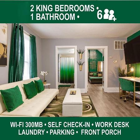 The Tremont Emerald - By Christmas Story House - Historic Charm & Modern Comfort Near Downtown With Parking, 300Mb Wifi & Self Check-In Cleveland Exterior foto